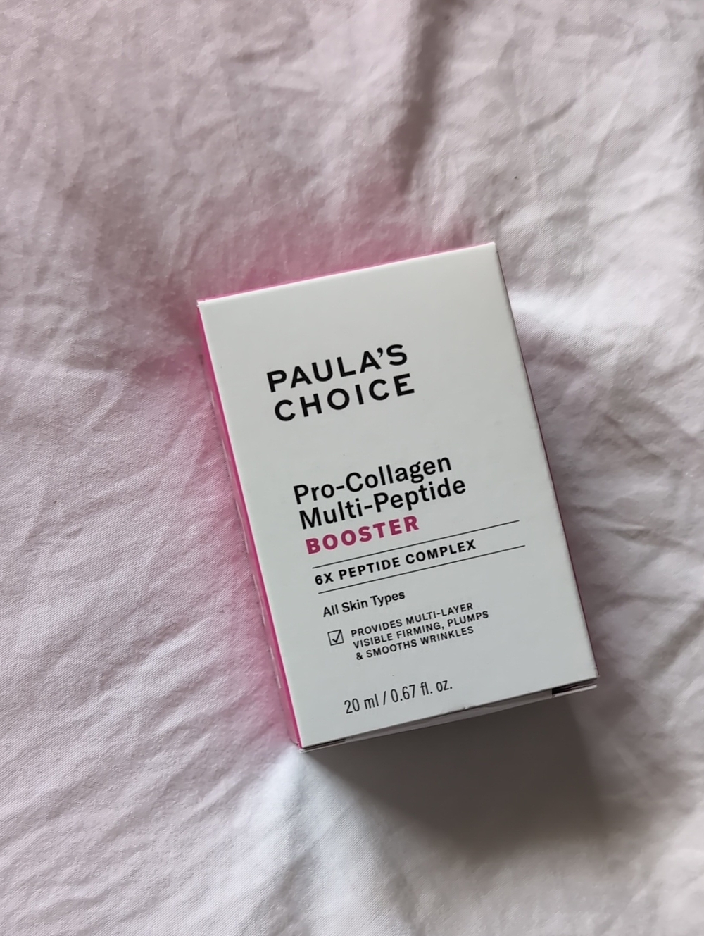 Paula's Choice White and Pink Pro-Collagen Multi-Peptide Booster BNIB